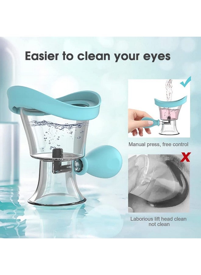 Hannea كوب غسل العين HANNEA®، أكواب عيون محمولة لغسل العين مع صمام هواء، كوب تنظيف العين من السيليكون، أداة شطف العين للسفر - أكثر كفاءة - Image 4