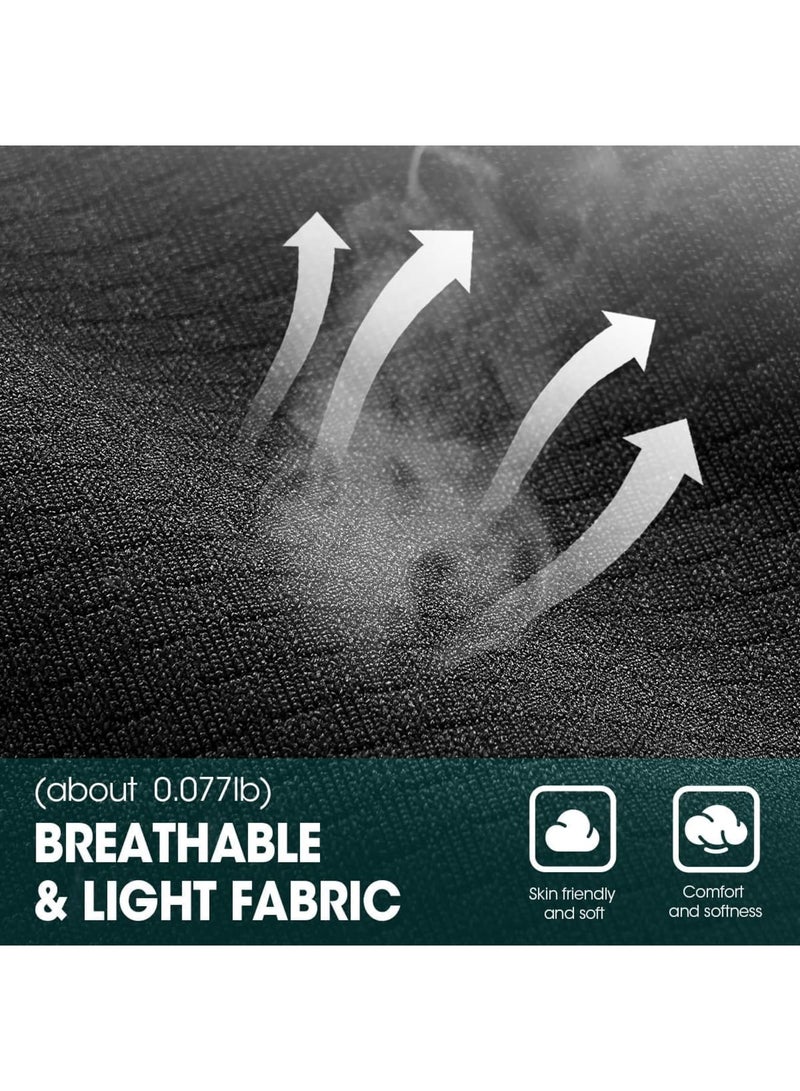 SOLARAE Ski Mask Balaclava Face Masks, 3 Pcs Sun Protection Balaclavas, Universal Size Windproof Full Head Mask, Breathable Elastic Fit, Full Head Cover with Moveable Face Mask, Black, White, Blue - Image 5