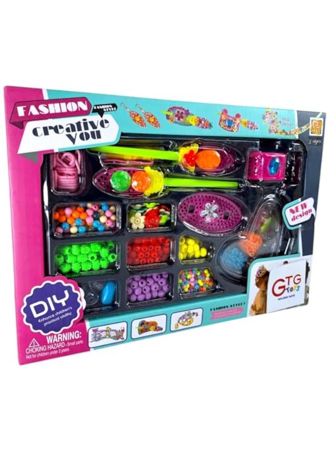 GTG TOYS Hair Beads Set for Girls - Image 2