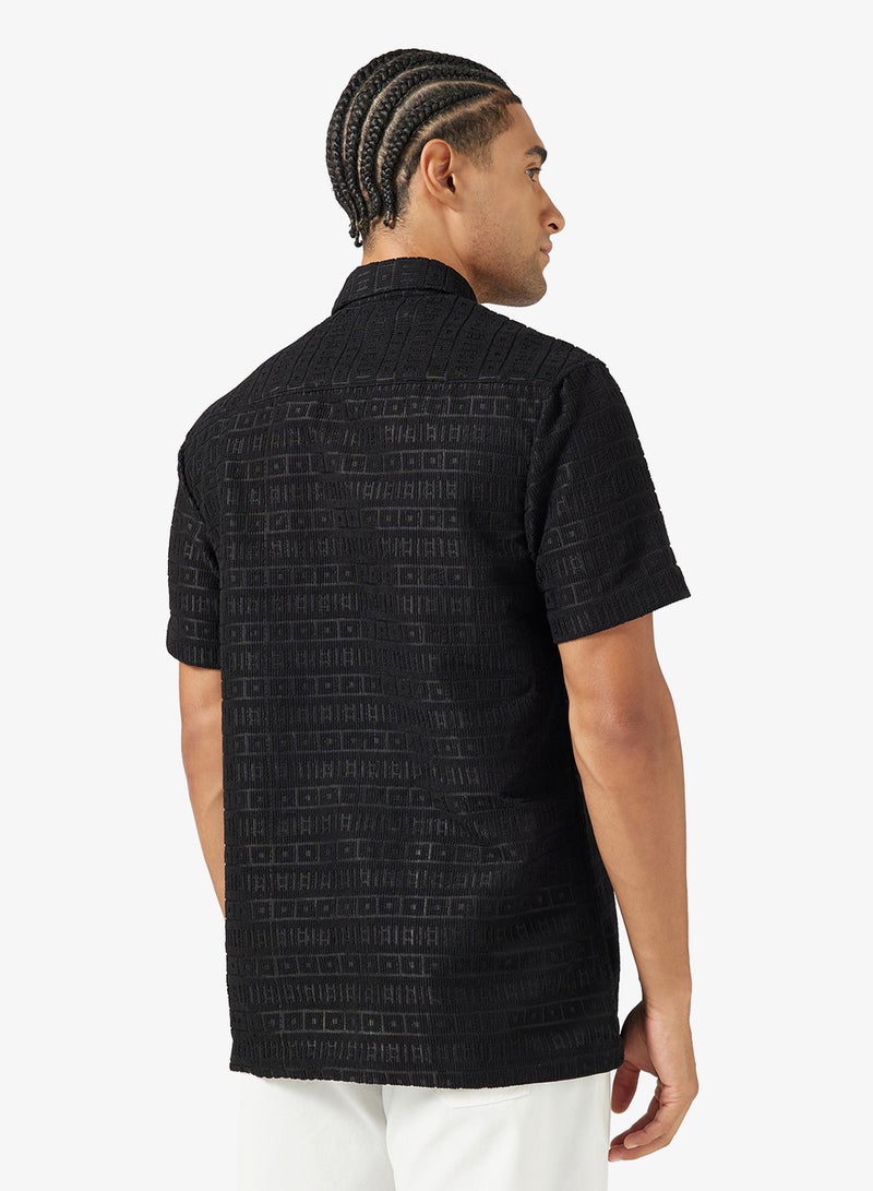 سفنتي فايف قميص كلاسيكي بقصة عادية - Image 2