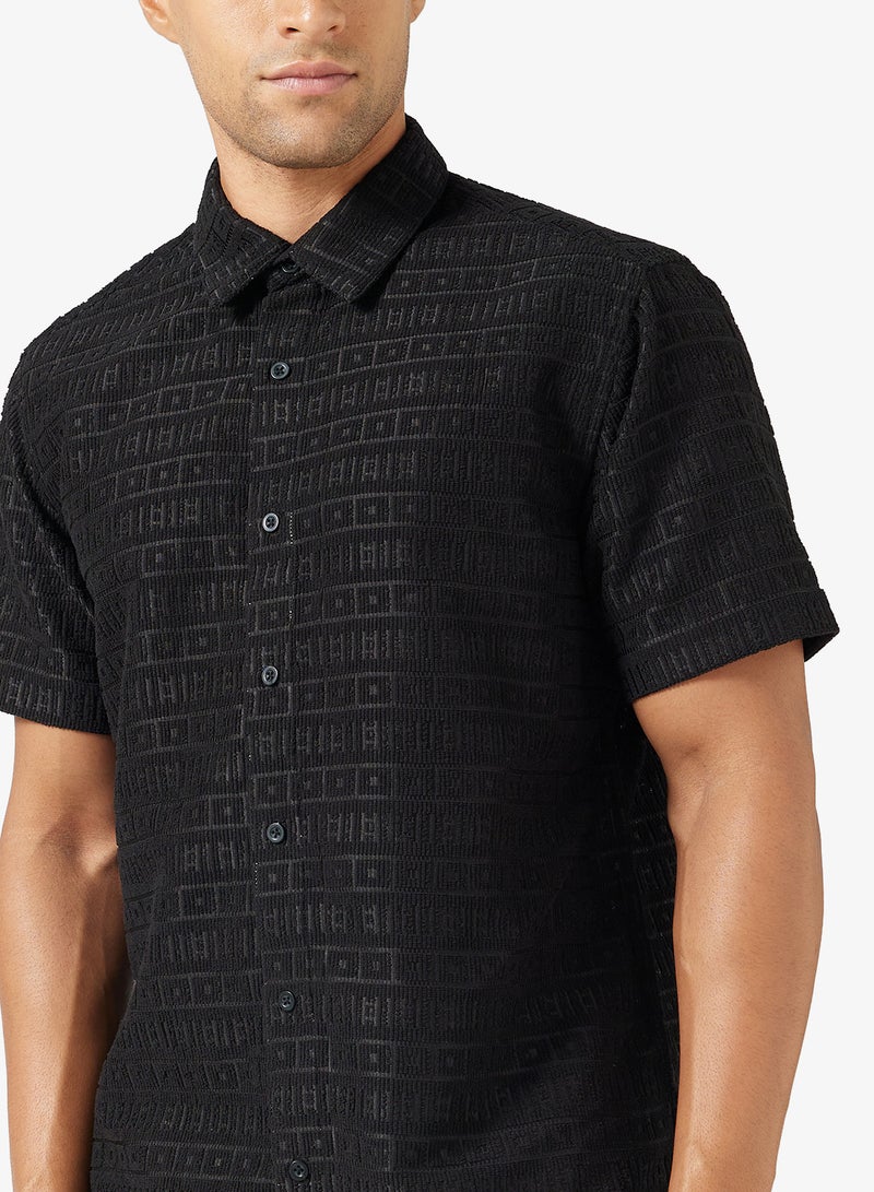 سفنتي فايف قميص كلاسيكي بقصة عادية - Image 3