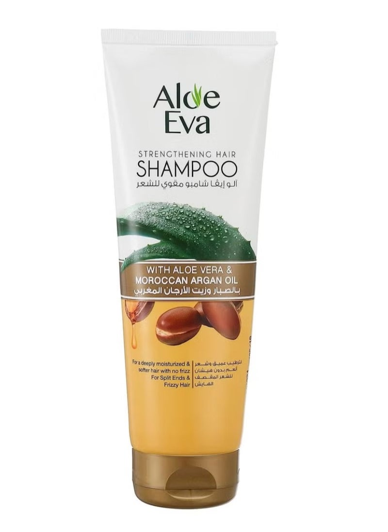 Aloe Eva Aloe Eva Strengthening Hair Shampoo With Aloe Vera & Moroccan Argan Oil 230ml 