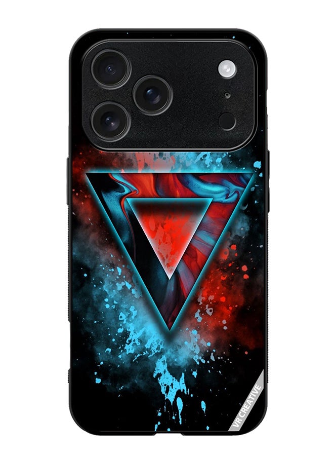 VR CREATIVE Protective Case Cover For Apple iPhone 17 Pro Max Logo Design Multicolour