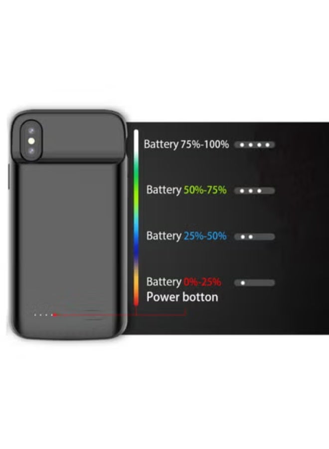 GULFLINK Protective Battery charge case for iPhone X/XS Black - Image 3