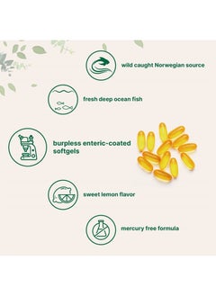 Micro Ingredients Triple Strength EPA 1200 mg and DHA 900 mg Omega-3 Fish Oil Supplement 4200 mg Per Serving, 240 Softgels  - Image 5