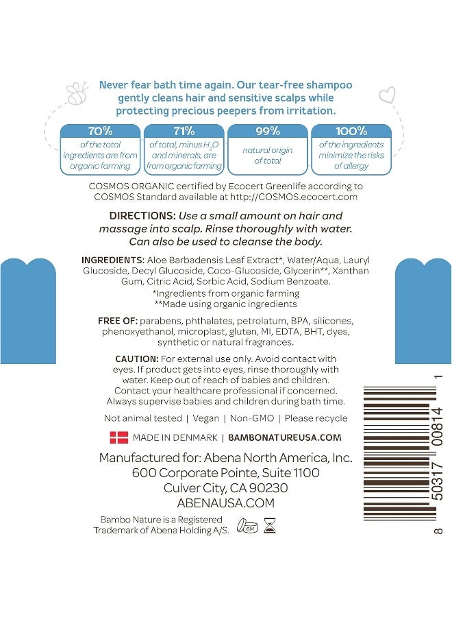 Bambo Nature Tear Clear Baby Shampoo, 16.9 fl oz, 6 Count (1 Pack of 6 Bottles) - Image 5