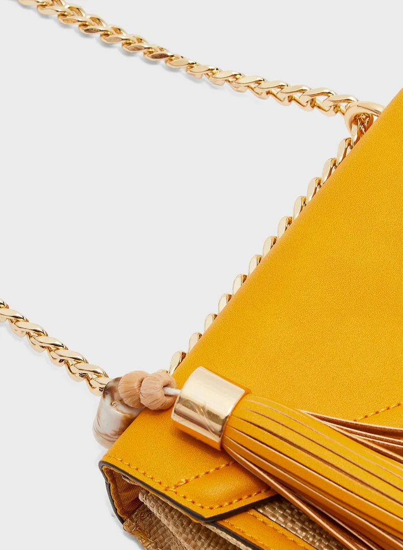 ALDO Sakis Tassel Detail Crossbody