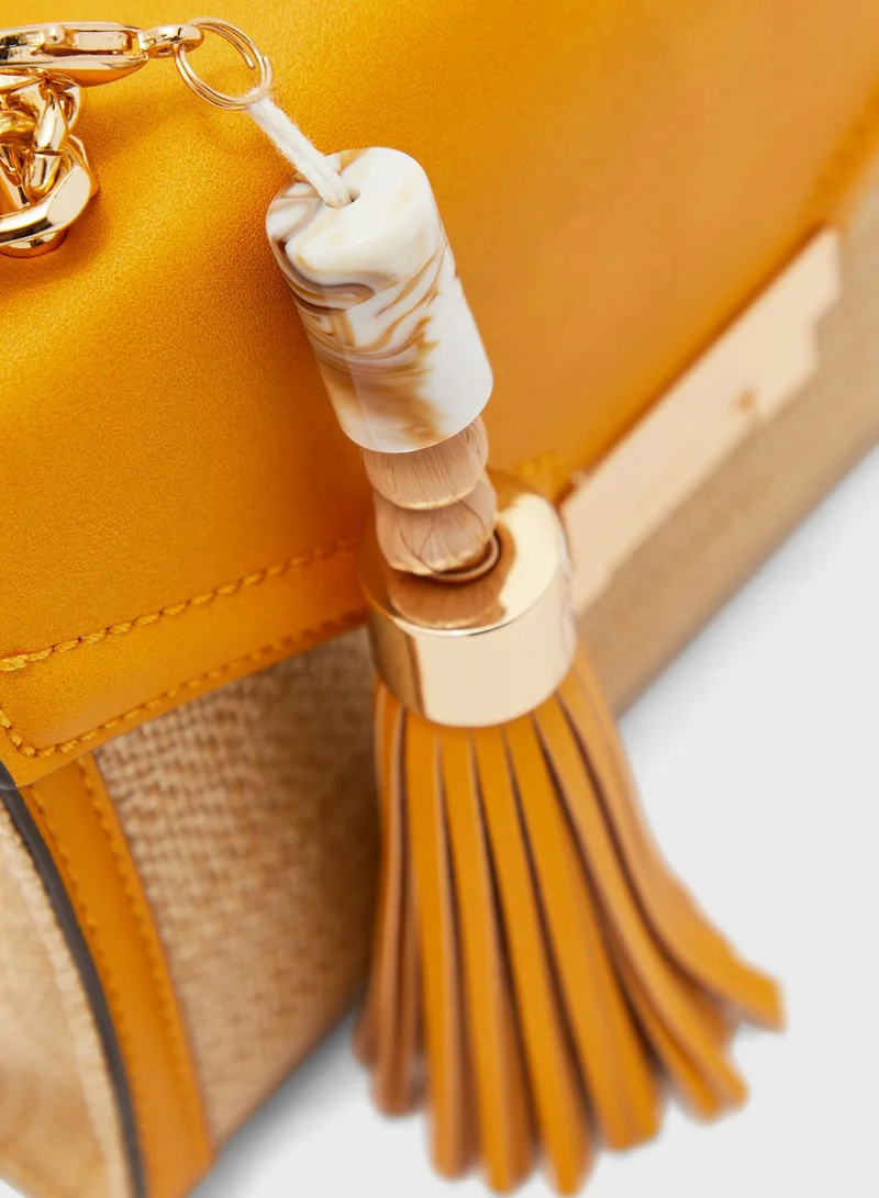 ALDO Sakis Tassel Detail Crossbody