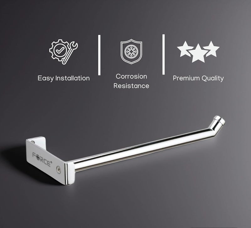 Force Stainless Steel Napkin Hanger HeavyDuty Bathroom Napkin Ring WallMounted Towel Hanger for Bathroom Kitchen RustProof CorrosionResistant Bathroom Accessory  - Image 5