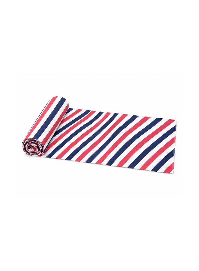 Mintra Beach Towel XL 175 x 105 cm – Fast Drying Lightweight Microfiber Beach Towel, Oversized Sand-Free Travel Towel for Beach, Pool, Gym & Vacation Sailor - Image 1