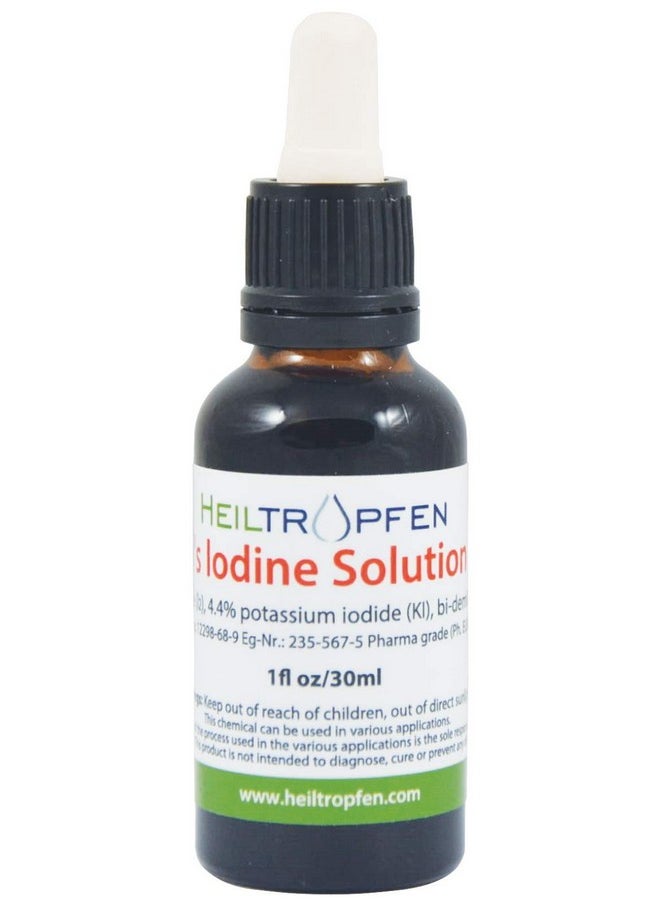 Heiltropfen S Iodine Solution 1 Fl Oz 30 Ml ; Pharmaceutical Grade Ingredients ; Lugols Solution Made With Iodine And Potassium Iodide ; Heiltropfen®  - Image 3