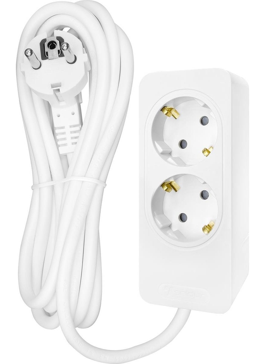 Seldur 2-Wired Grounded Child-Proof 5 Meter Socket  - Image 2