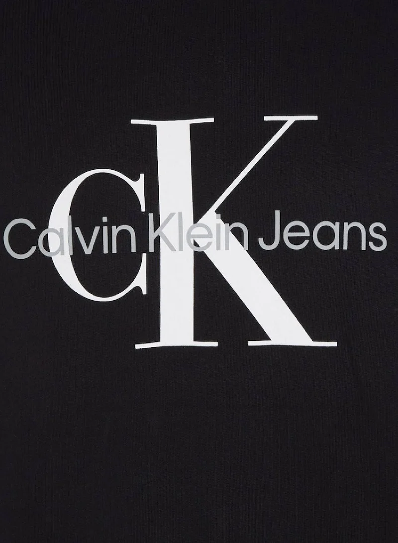 Calvin Klein Jeans Ck Black Cotton Sweatshirt for Men | Best Price UAE