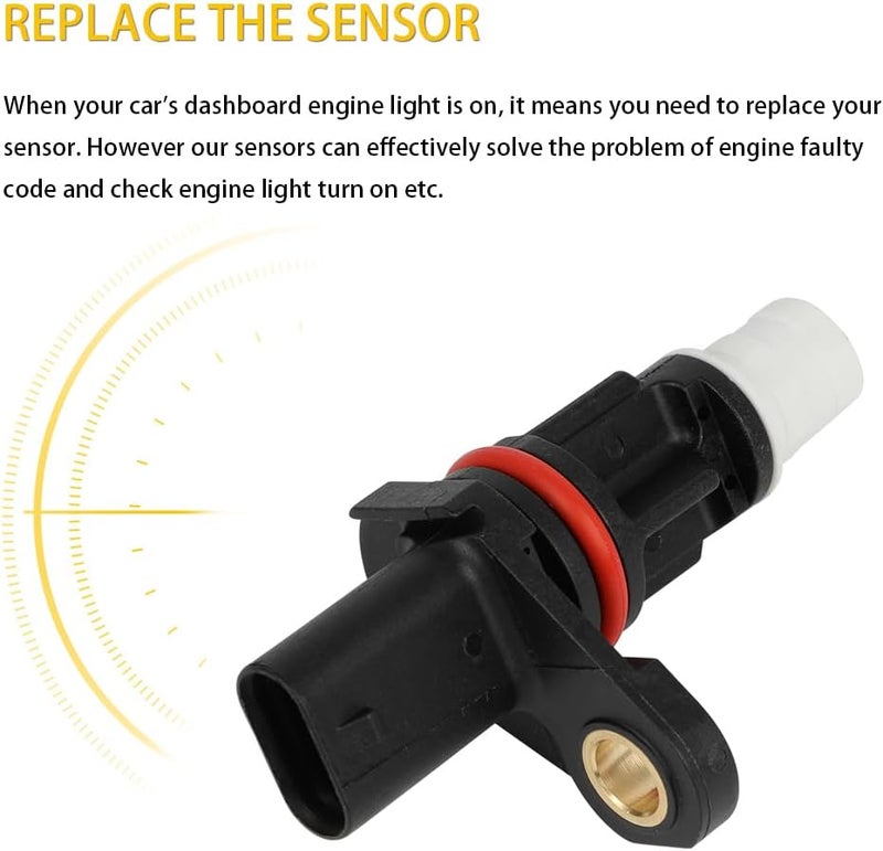 OCPTY Engine Crankshaft Position Sensor Compatible for Buick Regal & for Cadillac CTS & for Chevrolet Colorado 2015-2019, Impala 2014-2019, Malibu 2013-2018 & for GMC Canyon, 2.0L 2.5L - Image 5