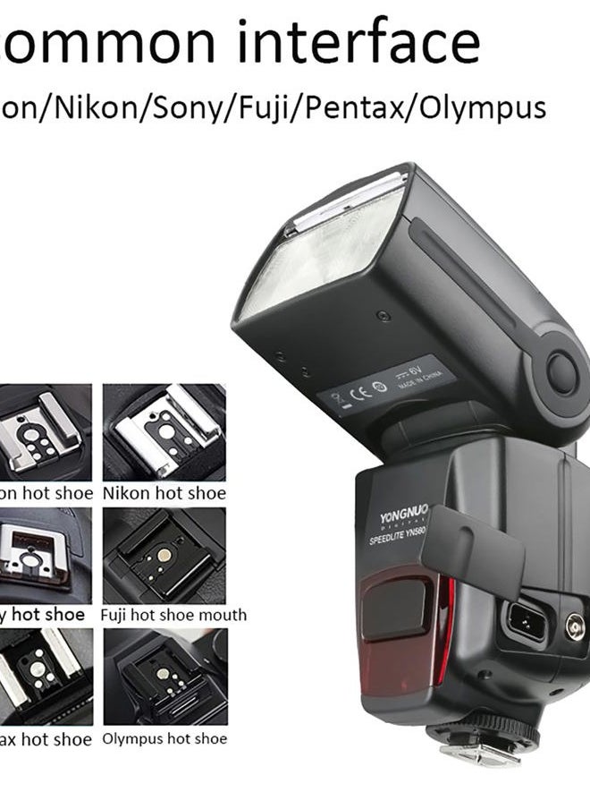 YONGNUO Yongnuo YN 560 III Professional Flash Speedlight Flashlight, GN58 2.4G Receiver, Built in Trigger Receiver System, YN560 III YN-560III YN560III for Canon Nikon Pentax Olympus Camera  - Image 5
