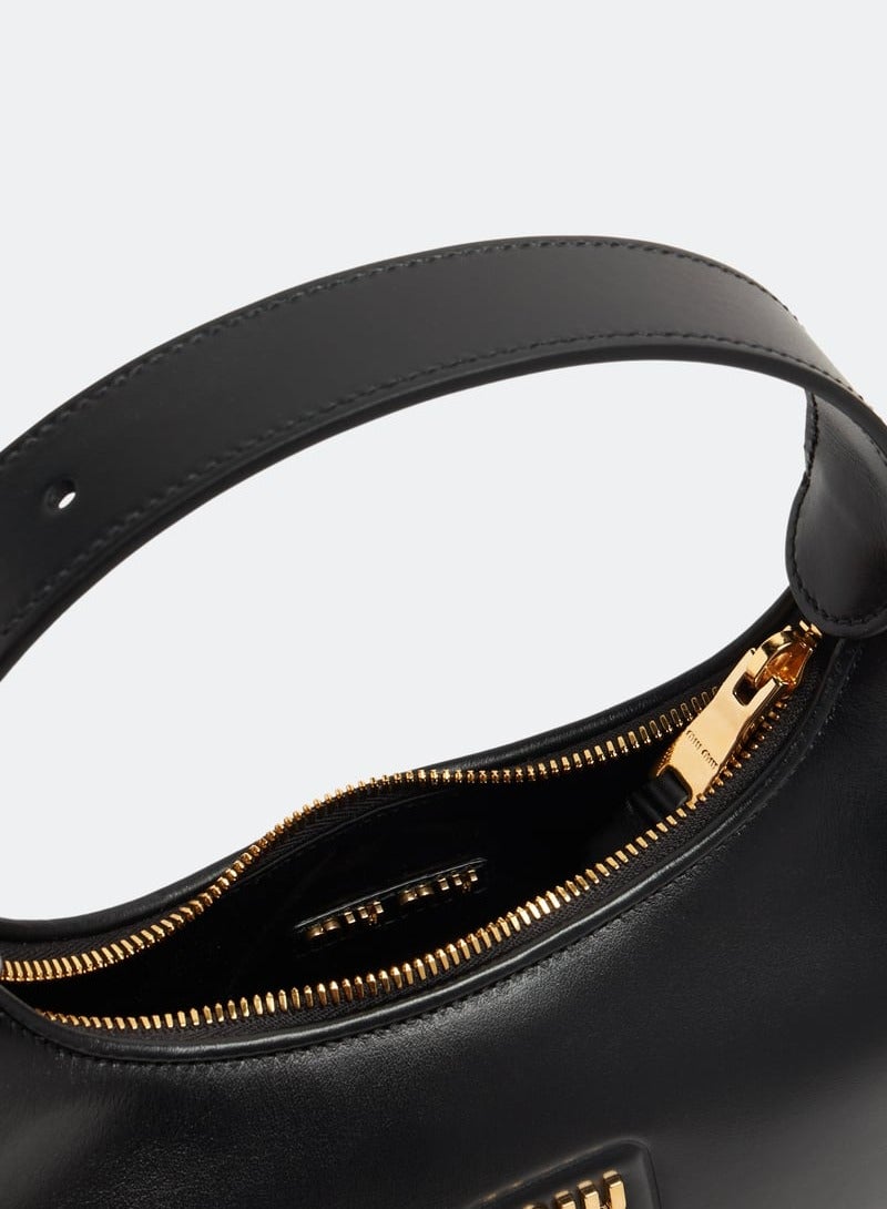 MIU MIU Leather hobo bag shoulder  - Image 4