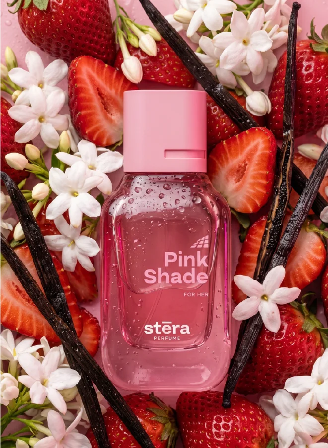 Stera Perfume VIBRANT SPIRITS Women's Perfume Set of 4 - PINK SHADE + FIREFLY + KNOCK KNOCK + FANCY BLING, Eau De Parfum - 50ml (Each), Premium Gift Set For Women