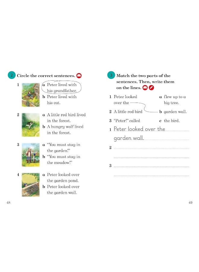 Ladybird Readers Level 4 - Peter and the Wolf (ELT Graded Reader)  - Image 3