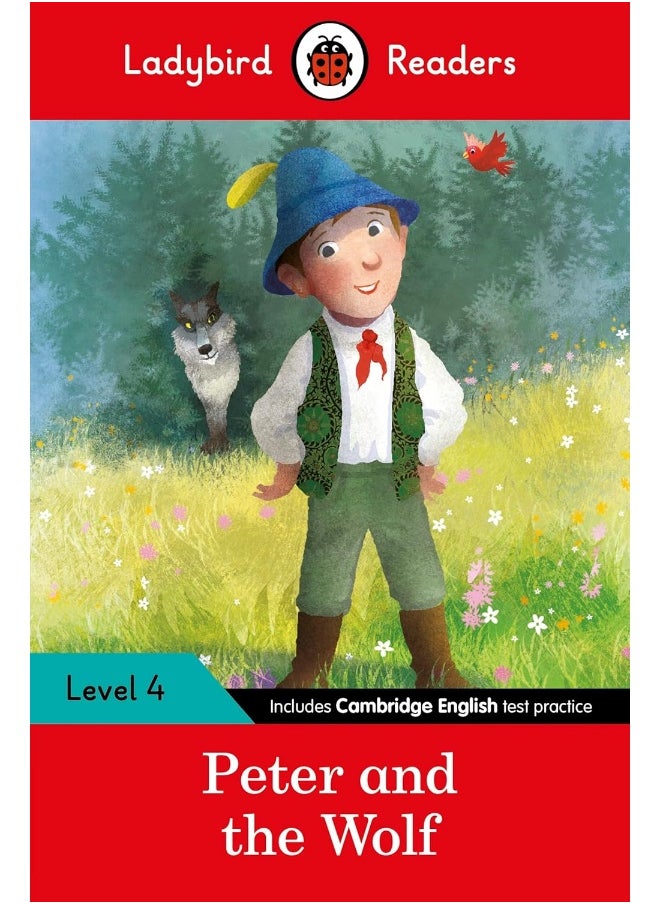 Ladybird Readers Level 4 - Peter and the Wolf (ELT Graded Reader)  - Image 1