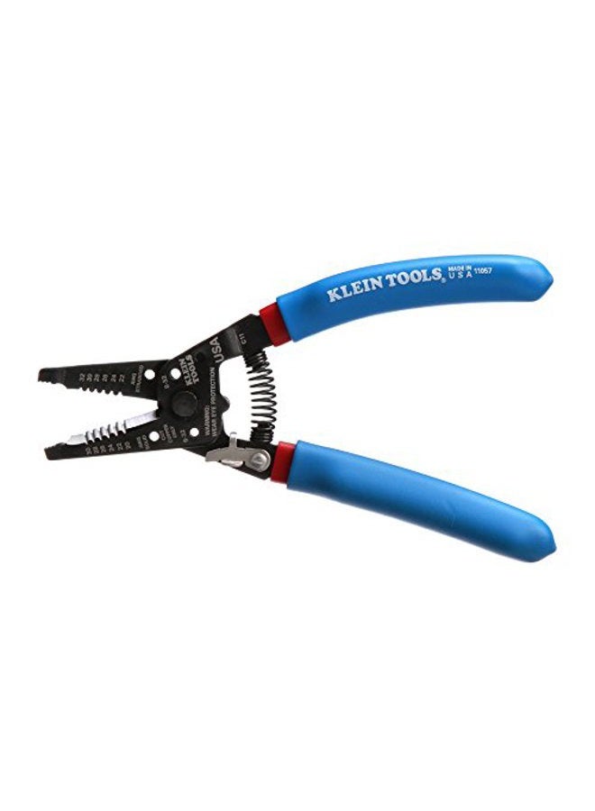 Klein Tools 11057 Wire Cutter/Wire Stripper, Heavy Duty Wire Cutter Stripper for 20-30 AWG Solid Wire and 22-32 AWG Stranded Wire - Image 3
