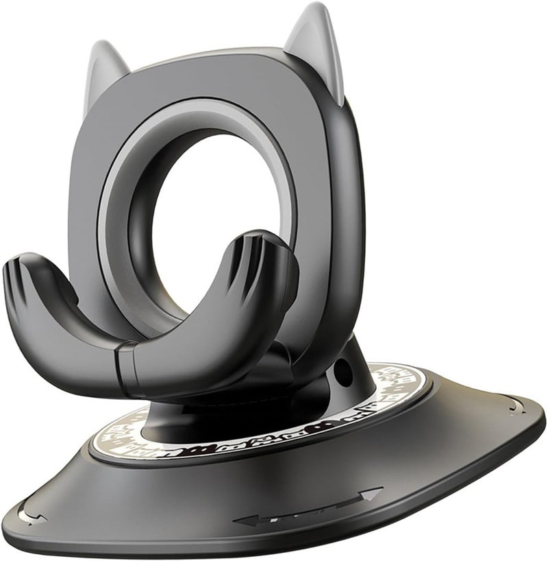 Anti Slip Car Phone Mount Holder Rack with Flexible Rotating Dashboard Adhesive Base Fit 4-7Inch Mobile Devices Tool Less Car Phone Mount - Image 1
