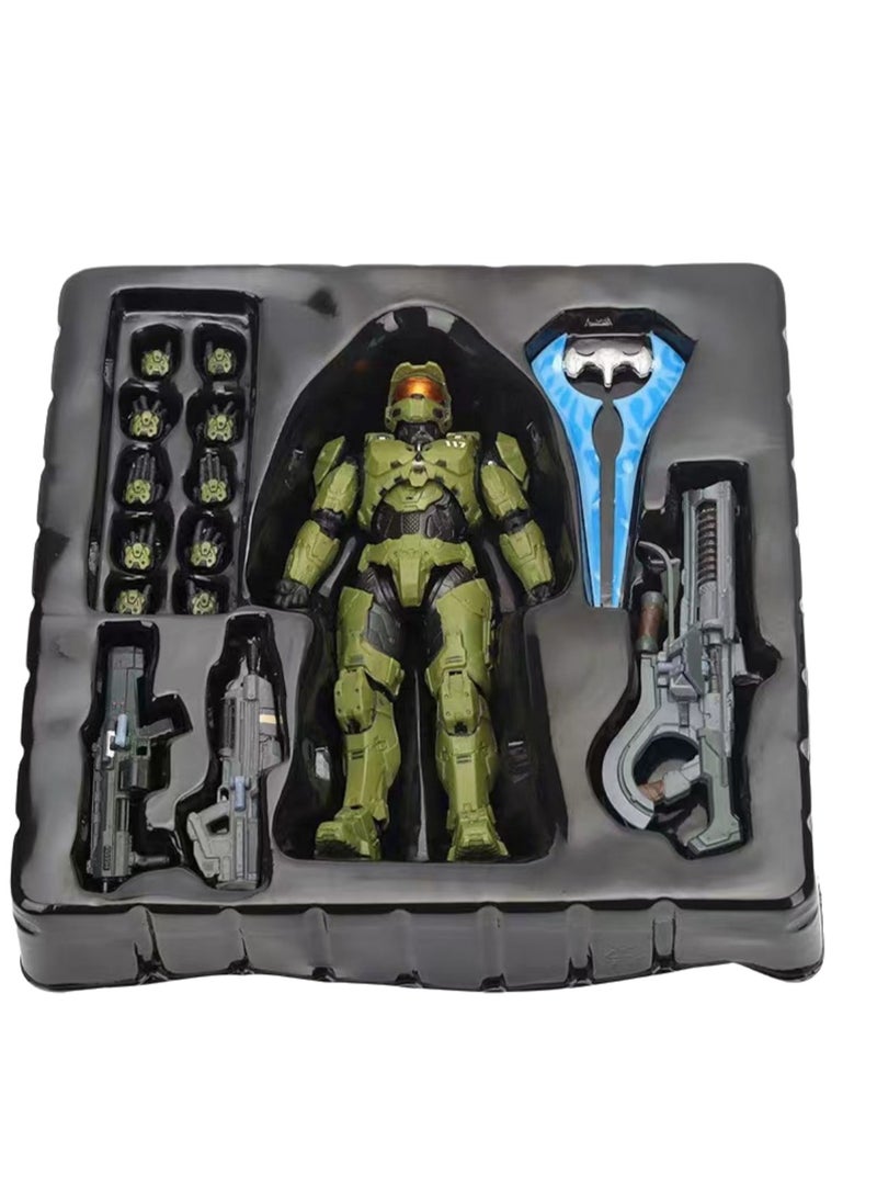 ألف قيمة هالو 5 ماستر شيف غير محدود هالو هالو نموذج متحرك ماستر شيف دمية شخصية محاصر - Image 3