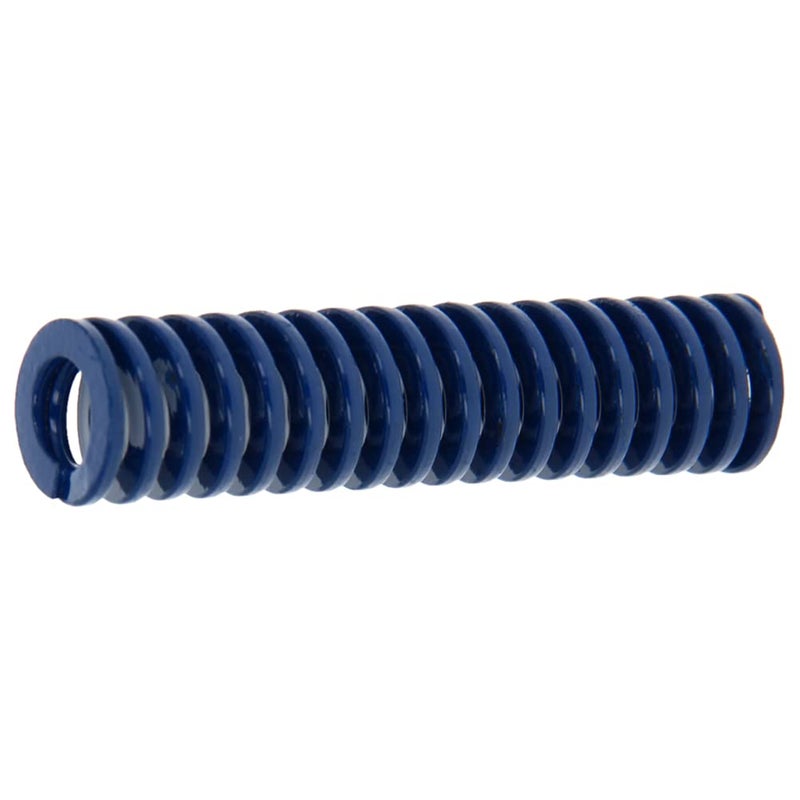 Metal Spring，Springs Compression Spring, 12mm OD 6mm ID 50mm Long Spiral Stamping Light Load Compression Mould Die Spring for 3D Printer Accessories Mechanical Equipment Blue Tone 2pcs - Image 3