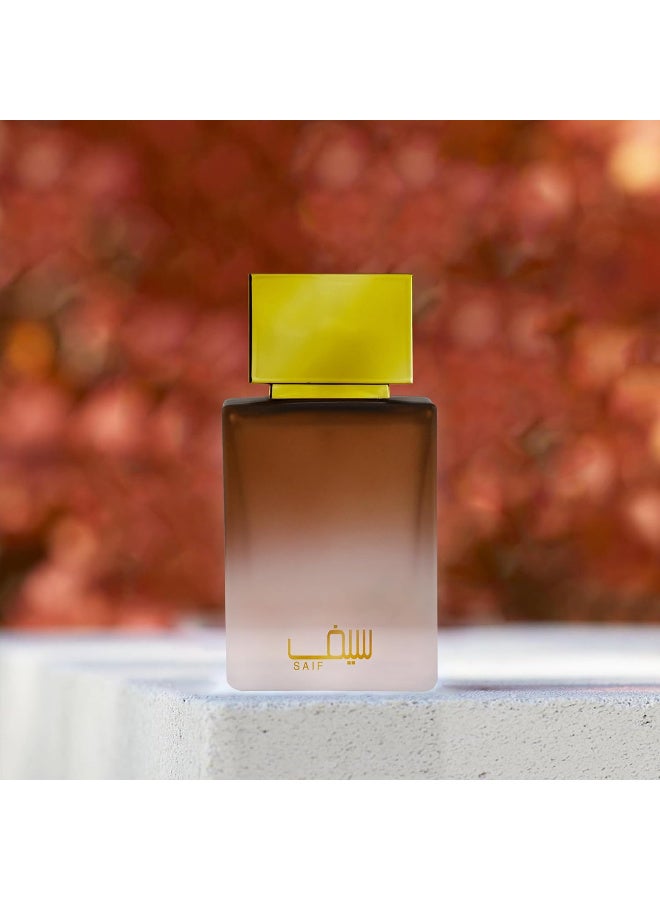 Ahmed Al Maghribi Saif 50ML | Bergamot | unisex Perfume | Long Lasting | Juniper berries | White Musk | Eau De Parfum | For men Perfume | for Women Perfume - Image 3