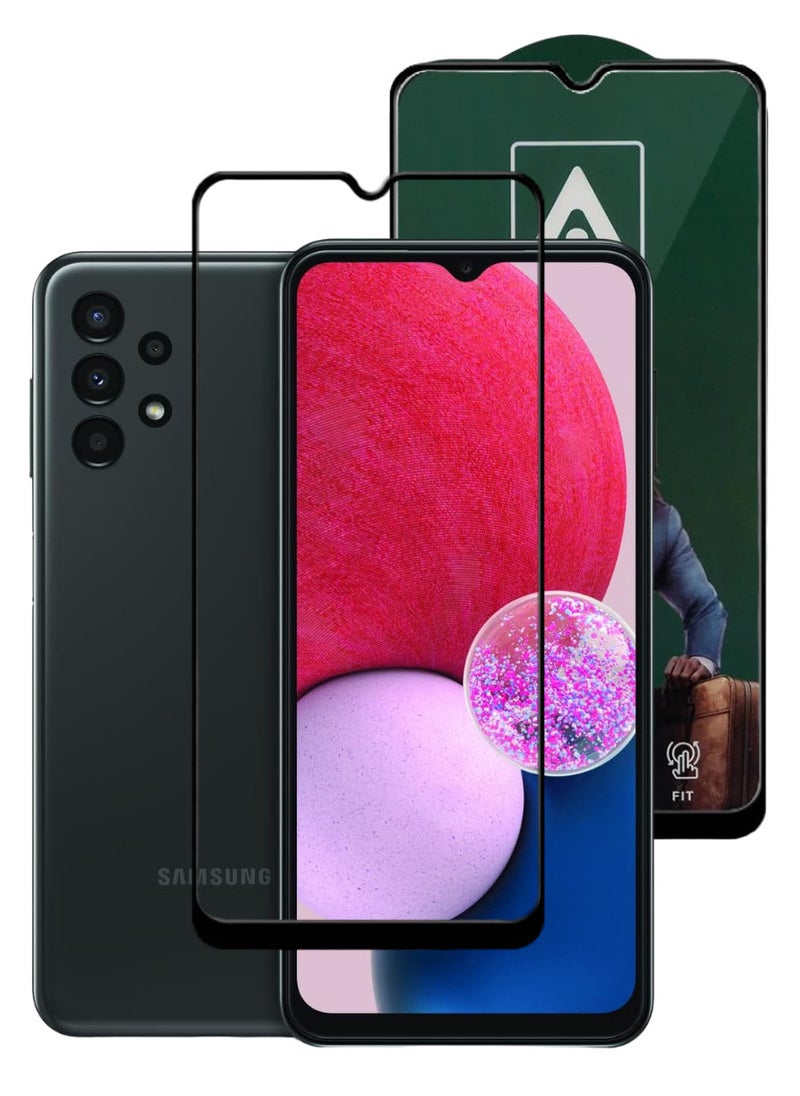 ACLIX Antistatic ESD Dustproof Premium Quality High Definition Tempered Glass Screen Protector Designed For Samsung Galaxy A13 - Image 1