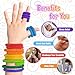 DODOLOL Sensory Fidget Toys for Kids with Autism8 Pack Quiet Calm Bendable Sensory Sticks Fidget Sticks for ClassroomCalming Tools for SchoolADHD Autistic Stress Relief Must Haves for Students Teachers - Image 4