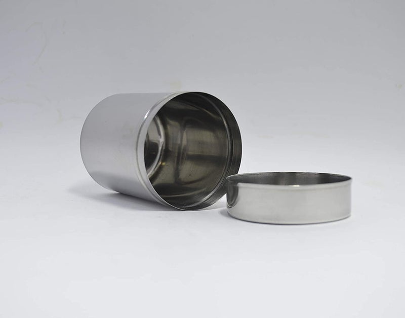 RJ kitchenware Store مجموعة حاويات مطبخ RJ Raj.Laxmi ستانلس ستيل مصغرة 1 قطعة / 120 مل مجموعة دبا ستيل | 1 قطعة مجموعة دبا ستيل لمطبخ دبا ستيل ستانلس ستيل | 1 - Image 2