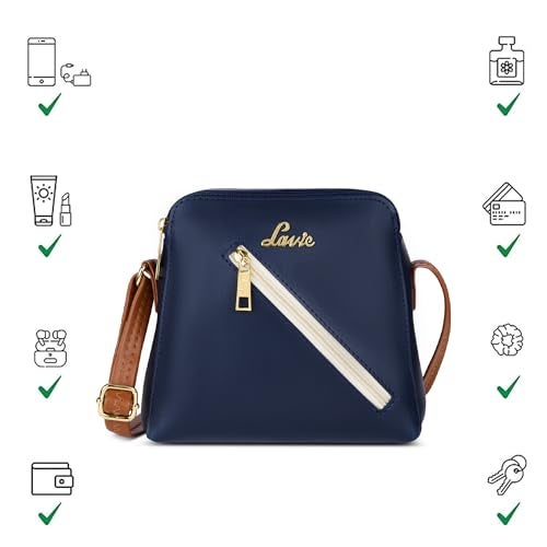 Lavie Woman's Colourblock Lucy Crossbody Sling Bag | Ladies Purse Handbag | Gift for Women - Image 5