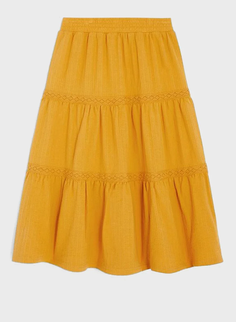 Okaidi Obaibi Kids Tiered Skirt