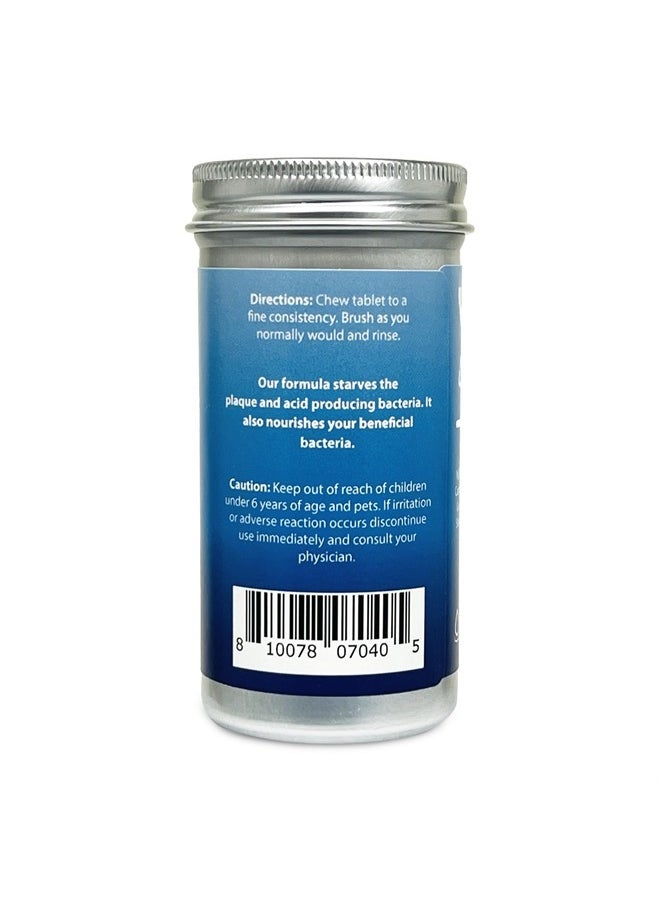 WELdental - Chew Brush Smile Toothpaste Tablets 120 Count, Peppermint - Image 1