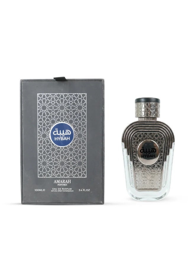AMARAH Perfumes Haybah Eau De Parfum for Men 100 ml Luxury Oriental Woody Tobacco Fragrance Long Lasting Perfume Premium Masculine Scent with Green Apple Pink Pepper Cinnamon Mandarin Oud Incense Saffron Vanilla Tonka Bean Sandalwood Musk Amber - Image 1