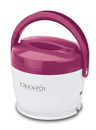 Crock-Pot SCCPLC200PK-NP Lunch Crock Food Warmer, Pink, 20oz - Image 1