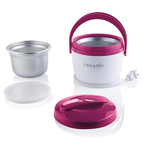 Crock-Pot SCCPLC200PK-NP Lunch Crock Food Warmer, Pink, 20oz - Image 2