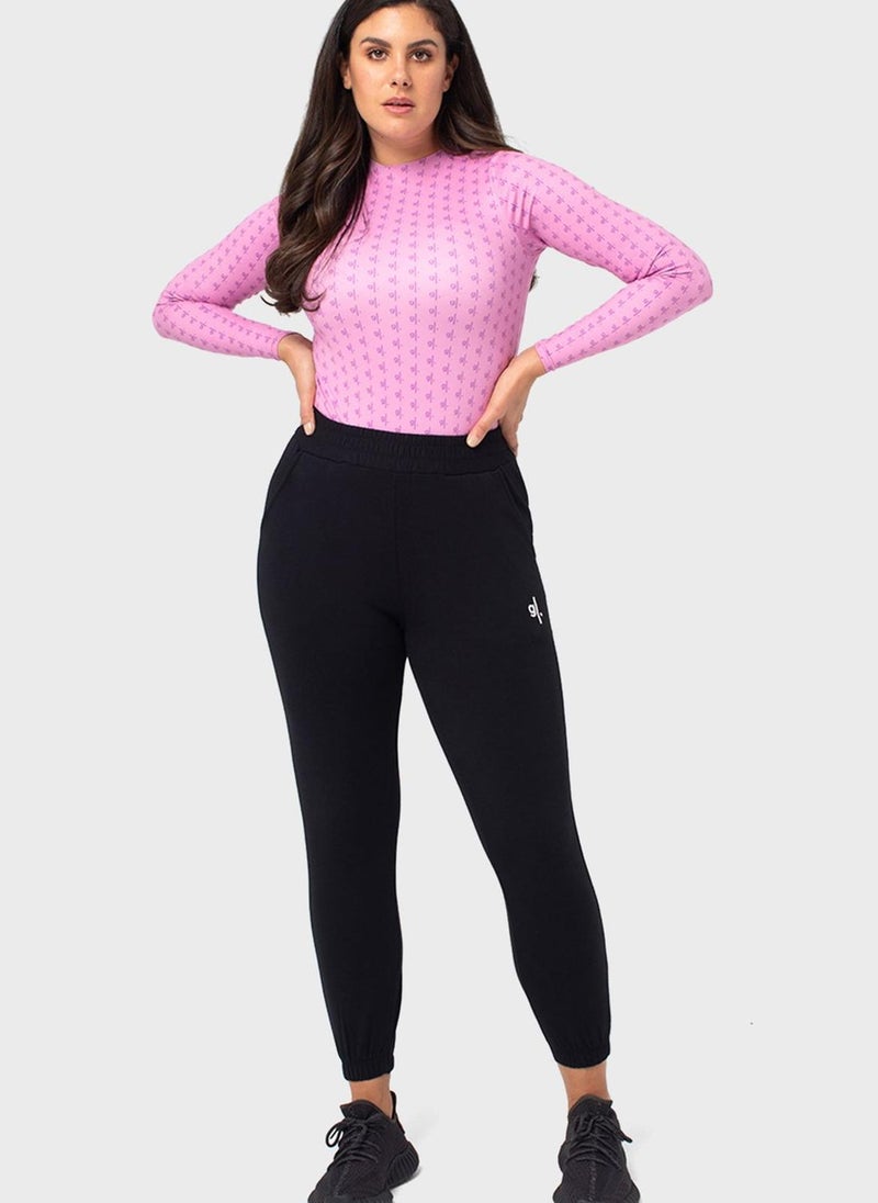 Glossy Lounge - High Leg Knitted Body - Image 1