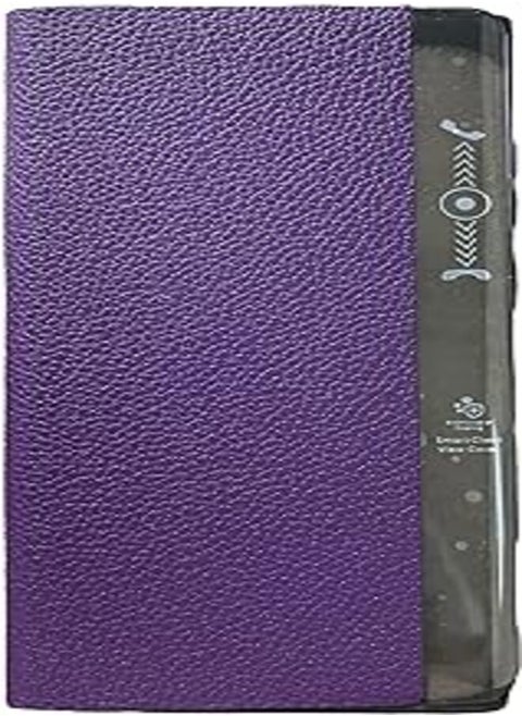 M7molge New View Flip Wash Case Compatible with Samsung Galaxy S22 Ultra - Purple