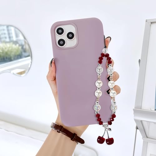 XFSAFDM Phone Charms For Girls Cute Cherry Butterfly Cell Phone Lanyard Strap Wrist Strap For Bag Earphones Camera Pendants Decor - Image 5