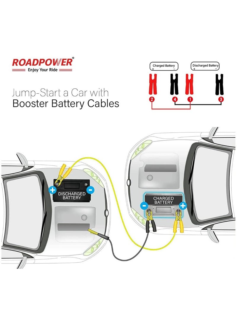 RoadPower كابل معزز مع حقيبة سحاب 2000 أمبير - 3 متر  - Image 4