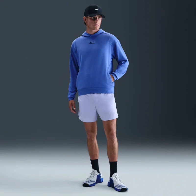 Nike Blue Men's Pro Dri-FIT Training Hoodie for Men | Best Price UAE
