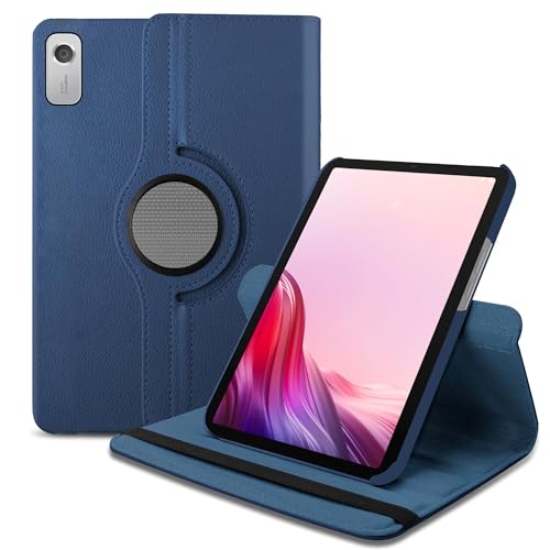 TGK 360 Rotatable Smart Flip Case Cover for Lenovo Tab M9 9 Inch TB310XU / TB310FU (Dark Blue) - Image 1