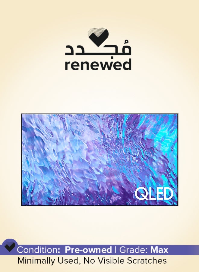 Samsung Renewed - 50-Inch Smart 4K Ultra HD QLED TV - 50Q80C Black - Image 1