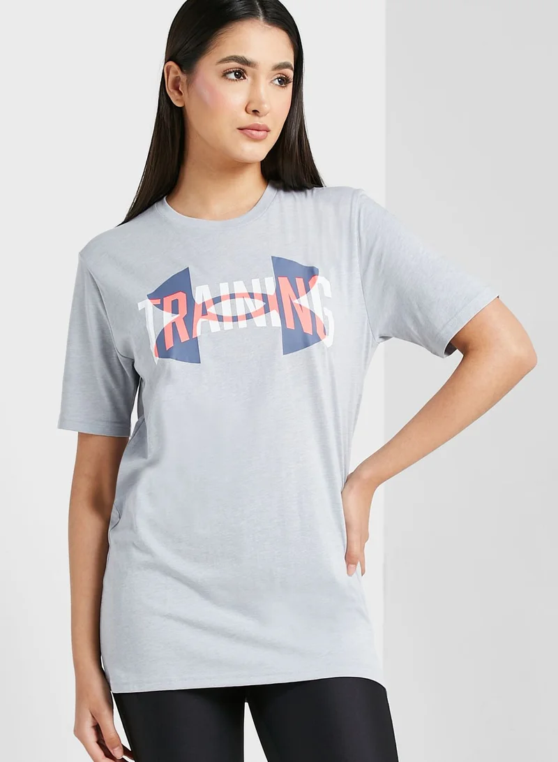 UNDER ARMOUR Training Overlay T-Shirt