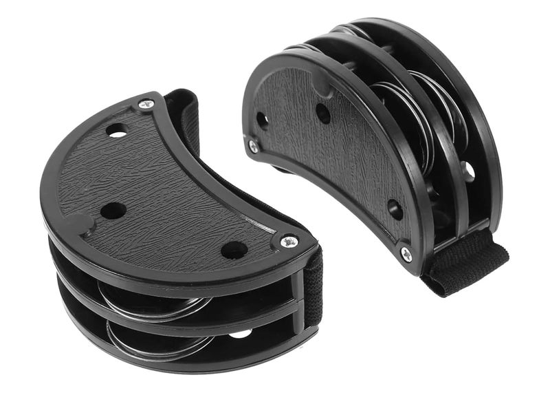 Softline Pro SP FT001 ABS Foot Tambourine with 2 Sets Metal Jingle Bell - Image 3