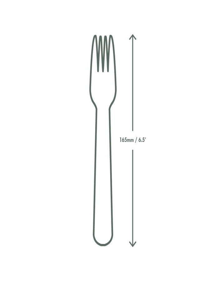 Vegware Compostable CPLA White Plastic Forks, Case of 1000, Disposable, Renewable Material Made from Plants, Sturdy and Strong, Hot or Cold Applications - Image 5