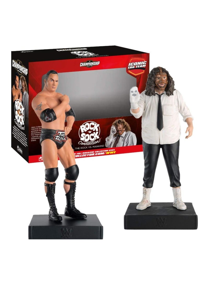 WWE The Rock Mankind Circa 1999 Action Figure - Image 1