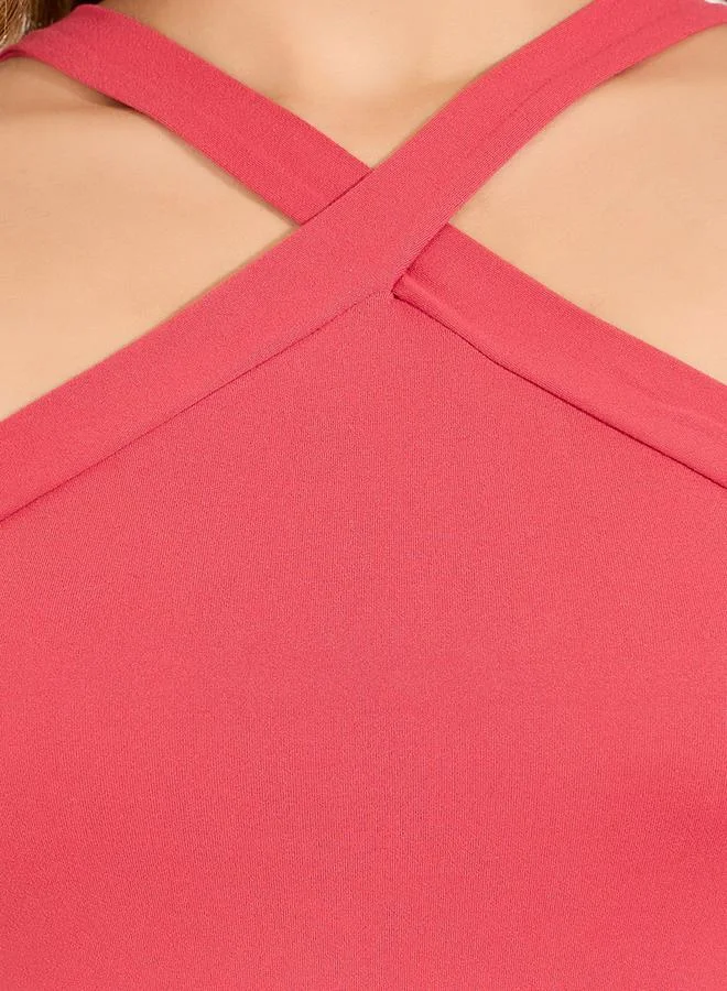 Styli Halter Neck Dress