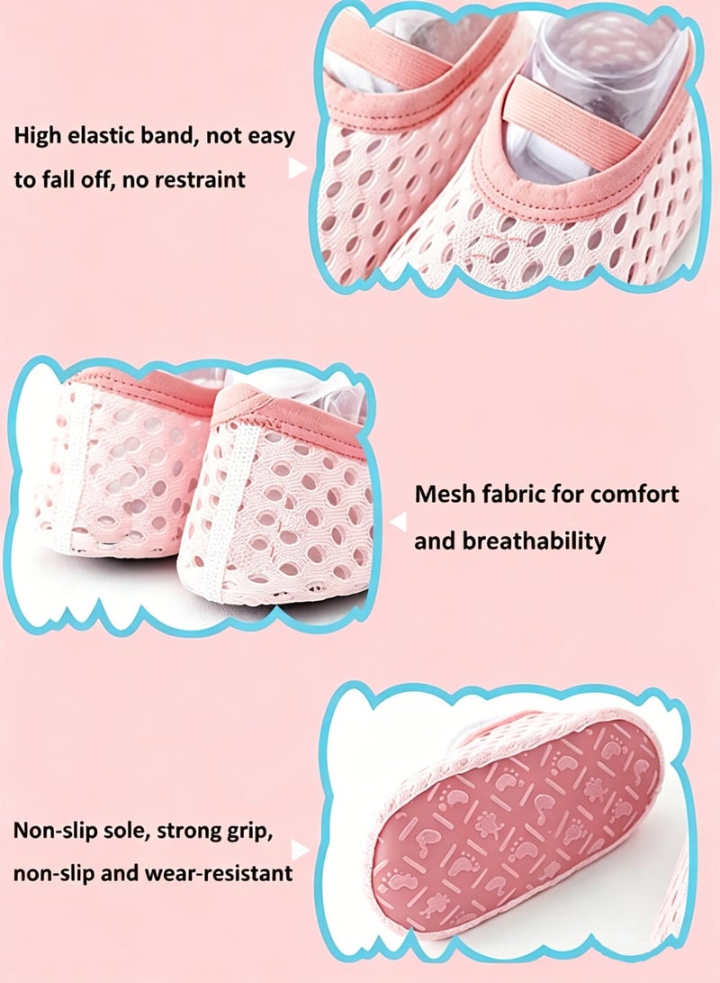Amanli Size S Baby floor shoes Baby walking shoes Baby floor socks Non-slip soft-soled shoes Baby mesh shoes Cartoon children's shoes - Image 3